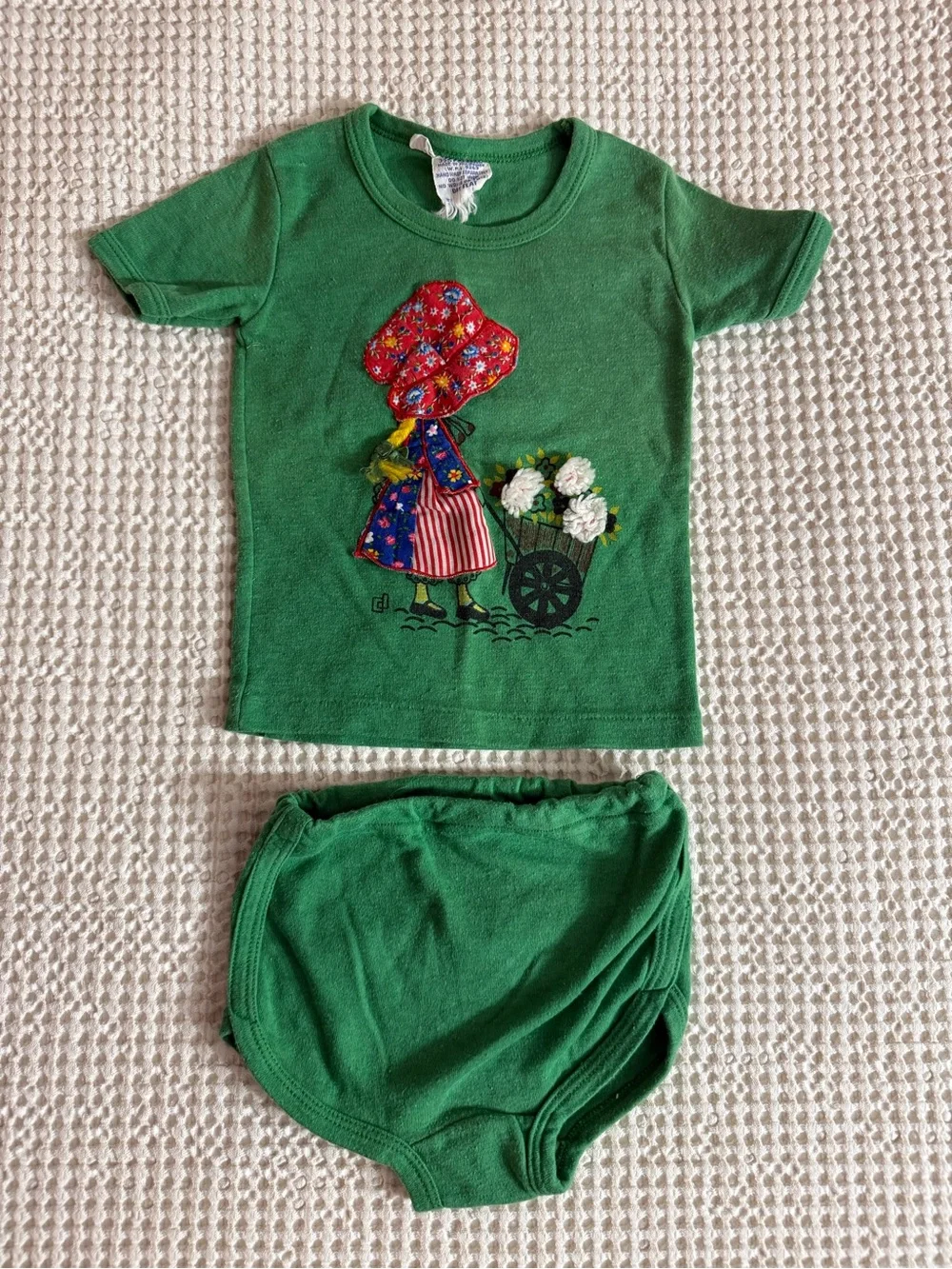 Vintage Holly Hobbie Toddler Outfit